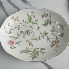 WEDGWOOD SWEET PLUM オーバル皿　ウェッジウッド