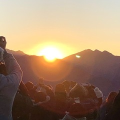 初日の出見にいきませんか？？ − 山梨県