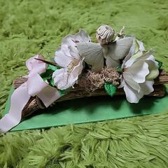 【ハンドメイド作品】妖精の置物西洋人形(オブジェ)の画像