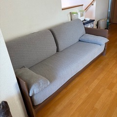 ニトリ　ソファベッド　3人掛け　美品　使用期間短いです　禁煙環境にて使用　横浜市港北区より