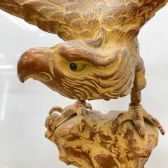 金属製 置物 鷲 ワシ 鷹 タカ 金属工芸品の画像