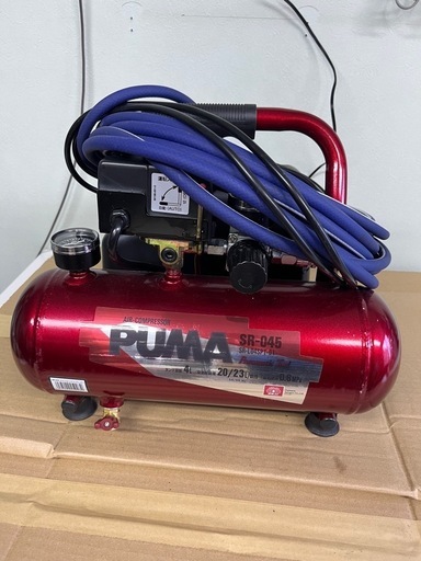 SK11エアコンプレッサー箱付き