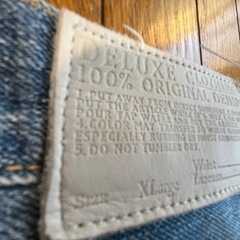 DELUXE CLOTHING デラックスクロージング　デニム　ボトムス　メンズ　XLの画像