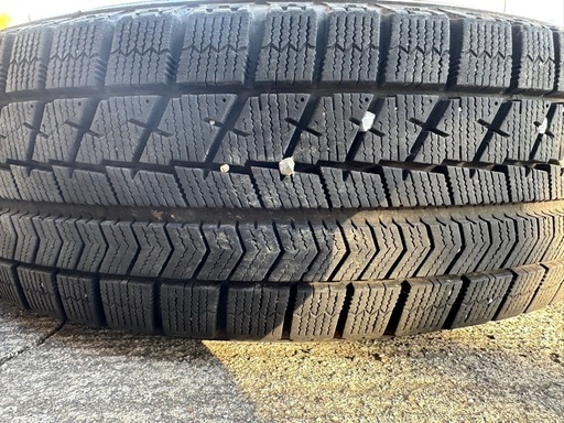 スズキ純正鉄チンホイール+ブリザックVRX 165/70R14スタッドレスセット