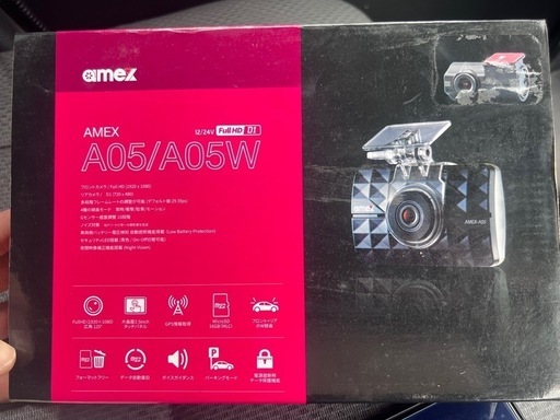 ❗️最終値下げ❗️AMEX 2カメラドラレコ　新品未使用