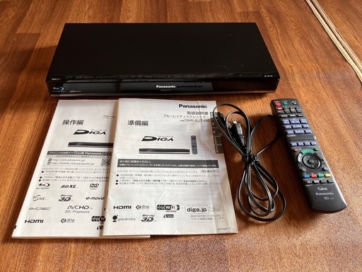 Panasonicブルーレイレコーダー　DMR-BZT710 2011年製