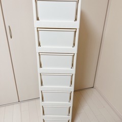 ❣️極美品❣️アイリスオーヤマ　7段　収納ケースの画像