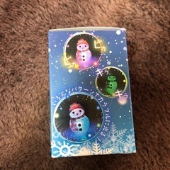 ライトアップミニスノーマンの画像