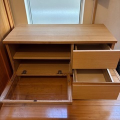 無印　テレビ台の画像