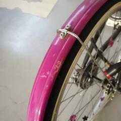自転車　22インチ　女の子用の画像
