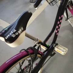 自転車　22インチ　女の子用の画像