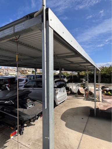 条件割引！ガレージ(屋根)