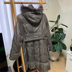レディース9号ダウンコートの画像