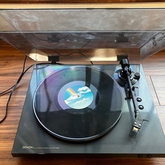レコードプレーヤー　DENON DP-300F スピーカー ONKYO PS-250の画像