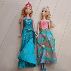 アナと雪の女王　人形の画像