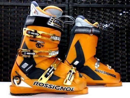ROSSIGNOL Radical スキーブーツ 25.5cm アウトソール：299㎜ オレンジ系 スキー靴 ロシニョール スポーツ 