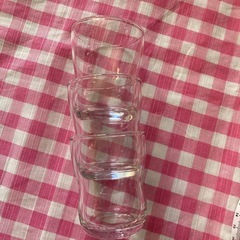 ゼリーが入っていたグラスの画像