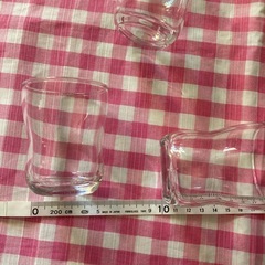 ゼリーが入っていたグラスの画像