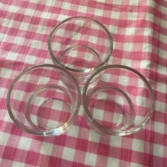 ゼリーが入っていたグラス