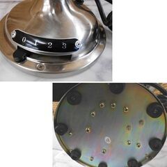 アンティーク扇風機 卓上タイプ 羽30cm メタル 岩谷マテリアル