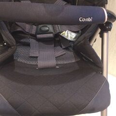 ☆481☆コンビ　リッコW　KW　12875　ベビーカー　A型　両対面　軽量　赤ちゃん　お散歩　ブラックの画像