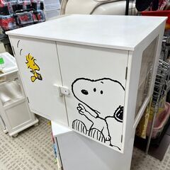 スヌーピー ボックス収納 レトロ キャラクター 2段