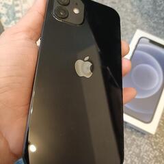 美品】iPhone12 Simフリー Black 64GB ガラスフィルム付き