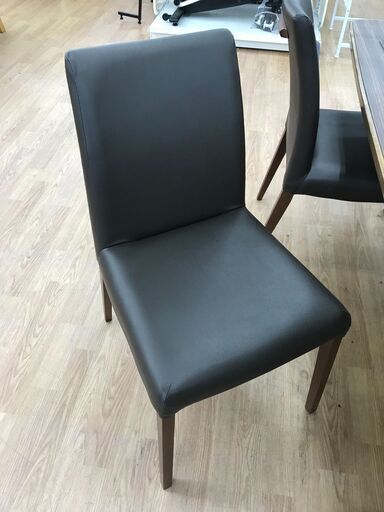 ★ジモティ割あり★ 飛騨家具 ダイニングチェア ダークブラウン クリーニング済み KJ7463