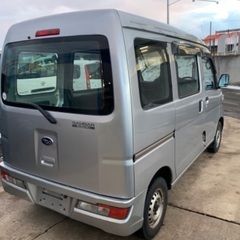 売約済　平成30年式　サンバーバン　4WD　5F　難あり　現状販売の画像