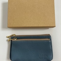【未使用】牛革コイン&カードケース