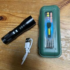 充電式懐中電灯　ライト　まとめ買い歓迎　卸ます　アマゾン引き上げ商品　倒産品　ネット商材　卸ます　転売　アマゾン引き上げ商品　卸し　問屋　倒産品　転売OK　ネット商材　アマゾン　商品　景品　コンペの画像
