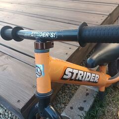 STRIDER ストライダー◆オレンジ◆初心者に最適なバランスバイクの画像