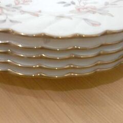 ②ノリタケ セリナ ２６．５ｃｍ大皿 5枚　USED　の画像