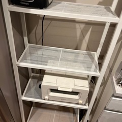 IKEA 棚　スチールラックの画像