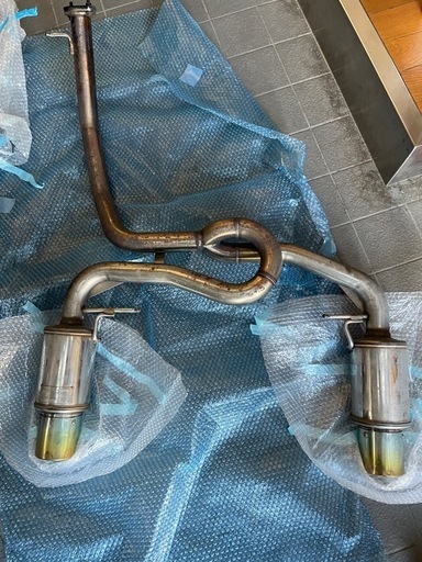 社外マフラー　ロッソモデロ　コルバッソ　ti-c  la400k コペン用