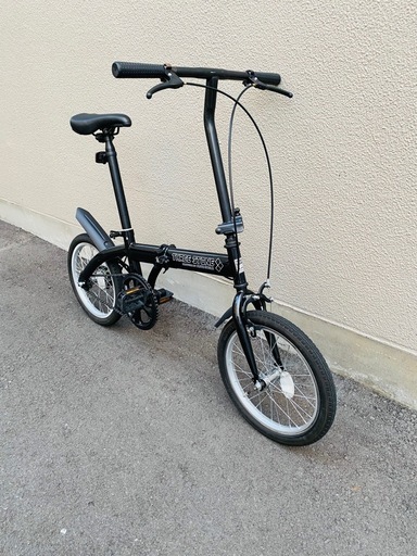 ※決まりました！※　16インチの折りたたみ自転車。綺麗すぎたので、部品そのままで安くで掲載します！ちょい乗りとかレジャーでどうぞ