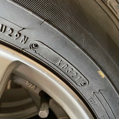 プリウス　スタッドレス　2021年　ダンロップの画像