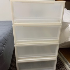無印良品 衣装ケース 4個セット
