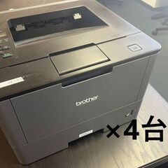 【0円・無料】中古・ジャンク　4台セット　brother プリンターの画像