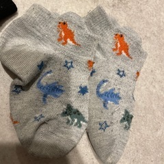 靴下　恐竜柄の画像