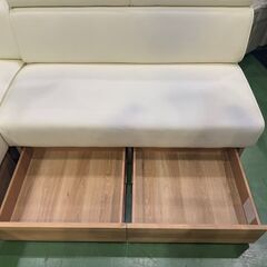 【愛品館八千代店】シギヤマ家具　リビングダイニングセット　パール2の画像