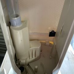 ★動作〇★ 電気 ヒーター スリーアップ CHT-1734 2017年製 人感センサー 加湿 機能付 スリム タワーの画像