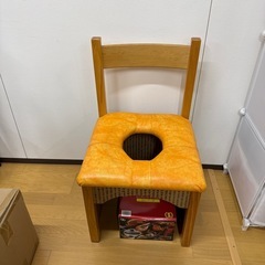 韓国式ハーブ蒸し用椅子とハーブ蒸し器
