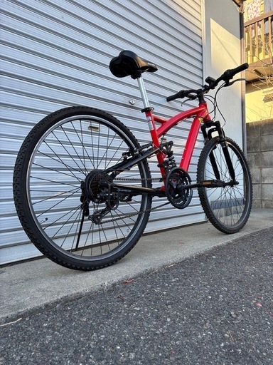 【商談中‼︎】　☆前後タイヤ新古品☆   26型　外装21段変速　ATB　防犯登録料込価格︎‼︎