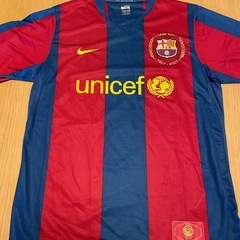 FCバルセロナ 2007/8 オフィシャルユニフォーム Mサイズ