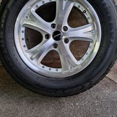 スタッドレスタイヤ・ホイールセット　T32 エクストレール装着品の画像