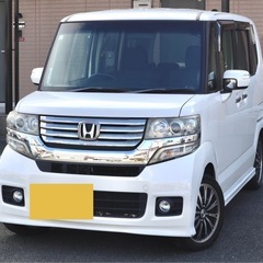 H24 N-BOXカスタム Gターボ/検R8.1/フルセグTV/Bluetooth/Bカメラ/両側パワスラの画像