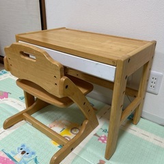 大和屋 ミニ　机　椅子 セット