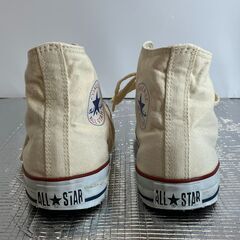 CONVERSE オールスターハイ・キャンバス （オフホワイト）26cmの画像