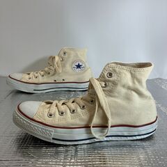CONVERSE オールスターハイ・キャンバス （オフホワイト）26cmの画像
